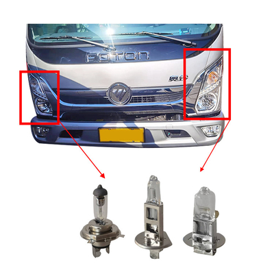 AOLING Foton Car Fitment Osram faro de luz alta luz baja S1 S3 Omarco CTS Bulbo de niebla
