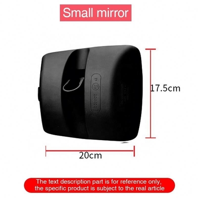 Espejo retrovisor de vidrio negro y plástico para camión Foton Aumark