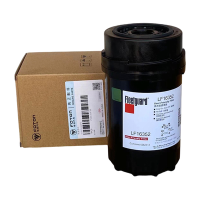 Foton Ollin Aumark Filtros de aceite de motor LF16352 5262313 para el motor y la eficiencia ISF3.8