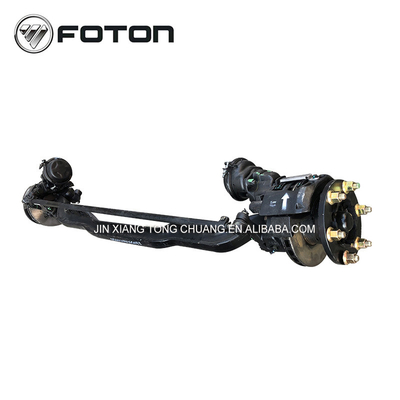 Ensamblaje del eje delantero de metal negro para el camión Foton Aumark 3.8 y robusto