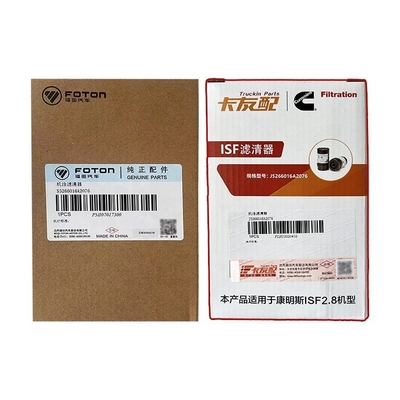 3.3L Foton Aumark LF17356 5266016 Filtro de aceite para el motor de Cummins Fácil de usar y duradero
