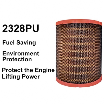 Filtro de aire de camión Foton Aumark 2328Pu en color café para automóviles y camiones