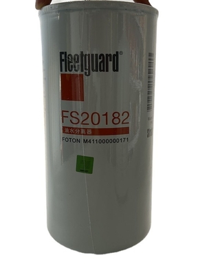 M411000000171 Componente del motor de Cummins Separador de agua Filtro de combustible FS20182 para Foton Aumark