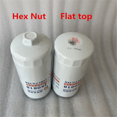 JX0818 NO de la OE. Fabricación de filtros de aceite para motores de camiones pesados para excavadoras de carretillas elevadoras de automóviles 1,5 kg