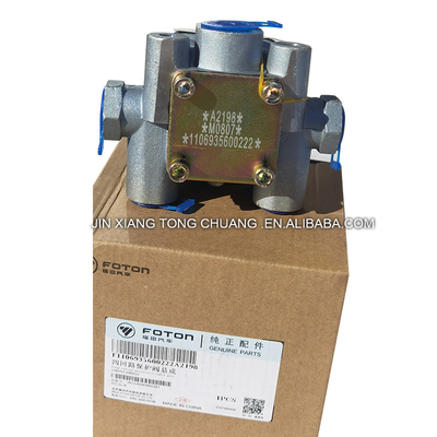 Válvula de protección de cuatro circuitos 1106935600222 para piezas originales de camiones de automóviles Foton Aumark
