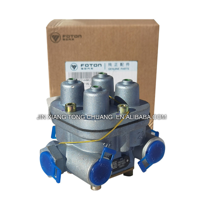 Válvula de protección de cuatro circuitos 1106935600222 para piezas originales de camiones de automóviles Foton Aumark