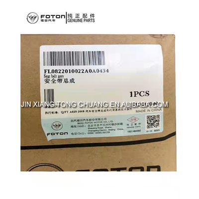 Foton Aumark Original Auto Parts Cinturón de asiento para automóviles de cabina de 2 puntos con ensamblaje CTX de metal