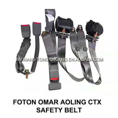 Foton Aumark Original Auto Parts Cinturón de asiento para automóviles de cabina de 2 puntos con ensamblaje CTX de metal