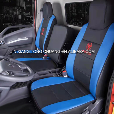 Serie de camiones pesados medianos cubierta de asiento de cabina de cuero a prueba de agua para Foton Aumark