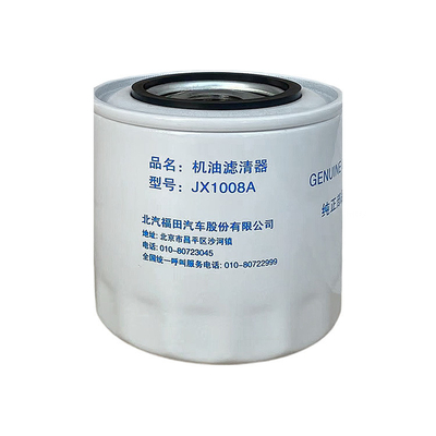 Foton Aumark JX1008A Elemento de camión Filtro de aceite de máquina Blanco Venta en línea de piezas de camión