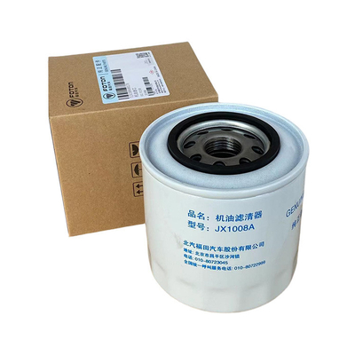 Foton Aumark JX1008A Elemento de camión Filtro de aceite de máquina Blanco Venta en línea de piezas de camión