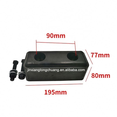 Metal pesado negro Foton Aumark para protección de la puerta trasera del camión