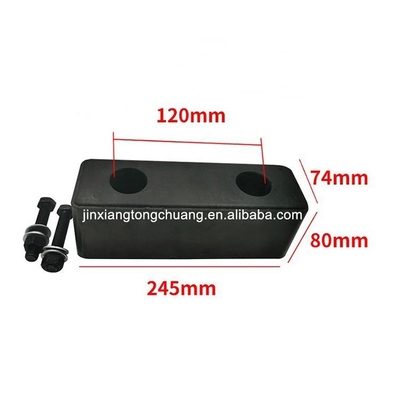 Metal pesado negro Foton Aumark para protección de la puerta trasera del camión