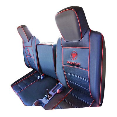 Conjunto completo de cubierta de asiento de automóvil transpirable universal duradera para la serie de camiones Foton Aumark