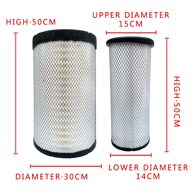 K3050 Filtro de aire de camión para JH6 Chenglong H7 Shaanxi Automóvil Delong Sany Dongfeng Tianlong