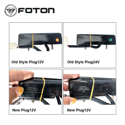 Foton Truck Accessory LED License Plate Light con energía de batería y tamaño estándar