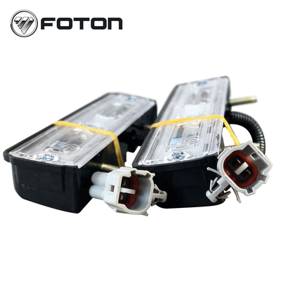 Foton Truck Accessory LED License Plate Light con energía de batería y tamaño estándar