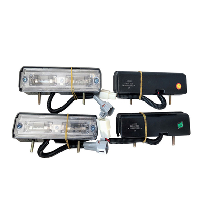 Foton Truck Accessory LED License Plate Light con energía de batería y tamaño estándar
