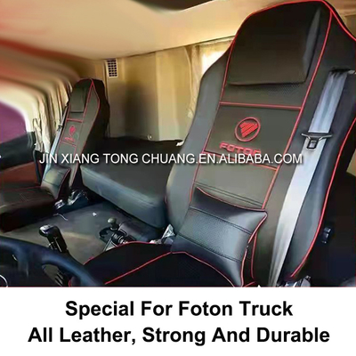 Bolsa de plástico embalaje exterior cubierta de asiento de cuero de PU para Foton Aumark Serie de camiones medianos