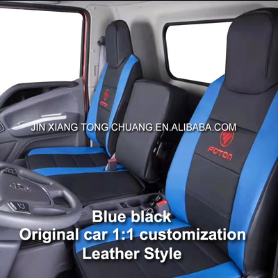 Bolsa de plástico embalaje exterior cubierta de asiento de cuero de PU para Foton Aumark Serie de camiones medianos