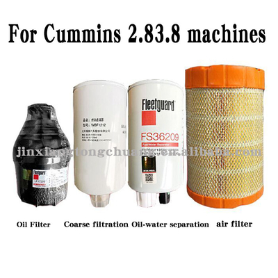 ISF2.8/3.8 Conjunto de filtros de aceite para piezas originales de camiones Foton Aumark en el año 1998-2001
