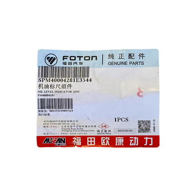Foton Original Aumark Oling MRT AUCAN 2.5 Equipo de escala de aceite para motor PM40004201 para Foton