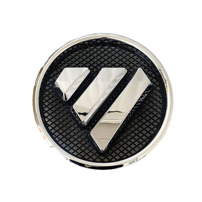 Emblema de Alfa ABS cromo personalizado 3D logotipo de automóvil emblema de esmalte para clientes populares y