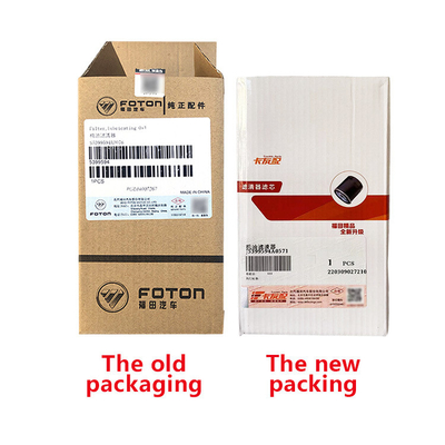 Foton 2002-2016 Olling CTS Omak S3 Máquina 17535 5399594 Elemento de filtro de aceite piezas automáticas