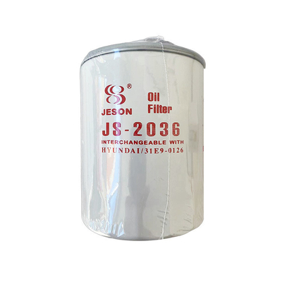 Instalación de automóviles Foton Alpha y filtro de aceite hidráulico duradero HS-0056 para el componente del motor