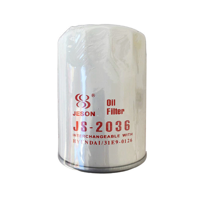 Instalación de automóviles Foton Alpha y filtro de aceite hidráulico duradero HS-0056 para el componente del motor
