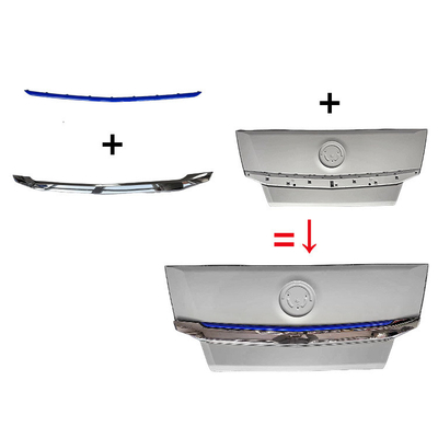 2002-2016 Año Foton Accesorios para camiones Omako Bell Azul delantero del coche eléctrico