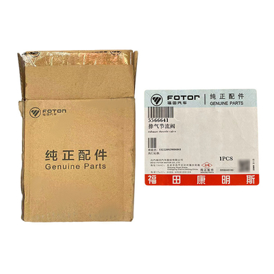 Válvula de aceleración de escape Foton Alpha original para 3.8 Motor ISF Reparación de camión esencial
