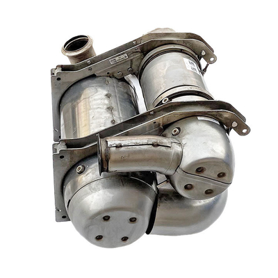 Omac S3 Olling CTS ISF 4.5 Muffler catalítico de tres vías para el montaje de automóviles Foton Alpha