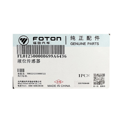 Camiones Foton Original Omac Aoling MRT CTX Sensor de nivel de líquido L012500000699 Condición
