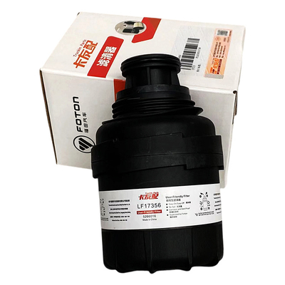 Foton Diesel Motor Parts Filtro de aceite Lf17356 5266016 Filtro de combustible separado de agua diesel